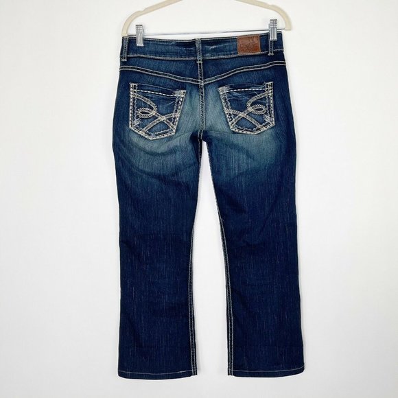 Bke Culture Crop Jeans Size Medium - Picture 5 of 10